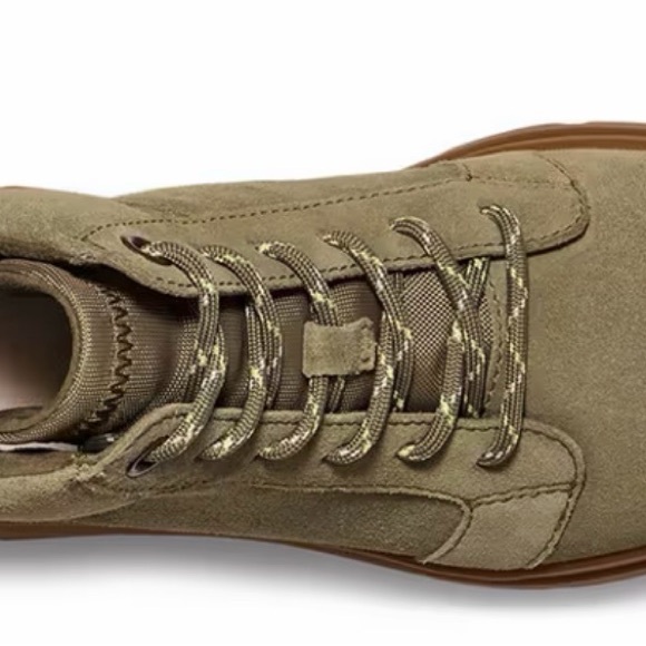 UGG Olive Ankle Boots with Brown Sole - Picture 2 of 5